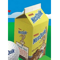 Milk Carton 2 Golf Ball Box